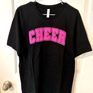 CHEER Puff Letter Tee